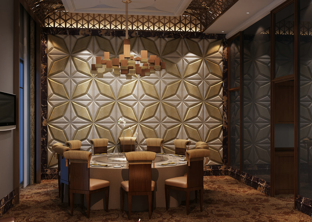 Sound Proof Decorative Indoor 3d Wall Panel