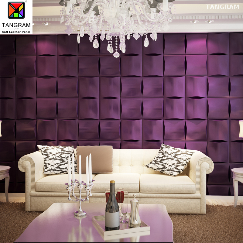Acoustic White Indoor 3D Wall Panel