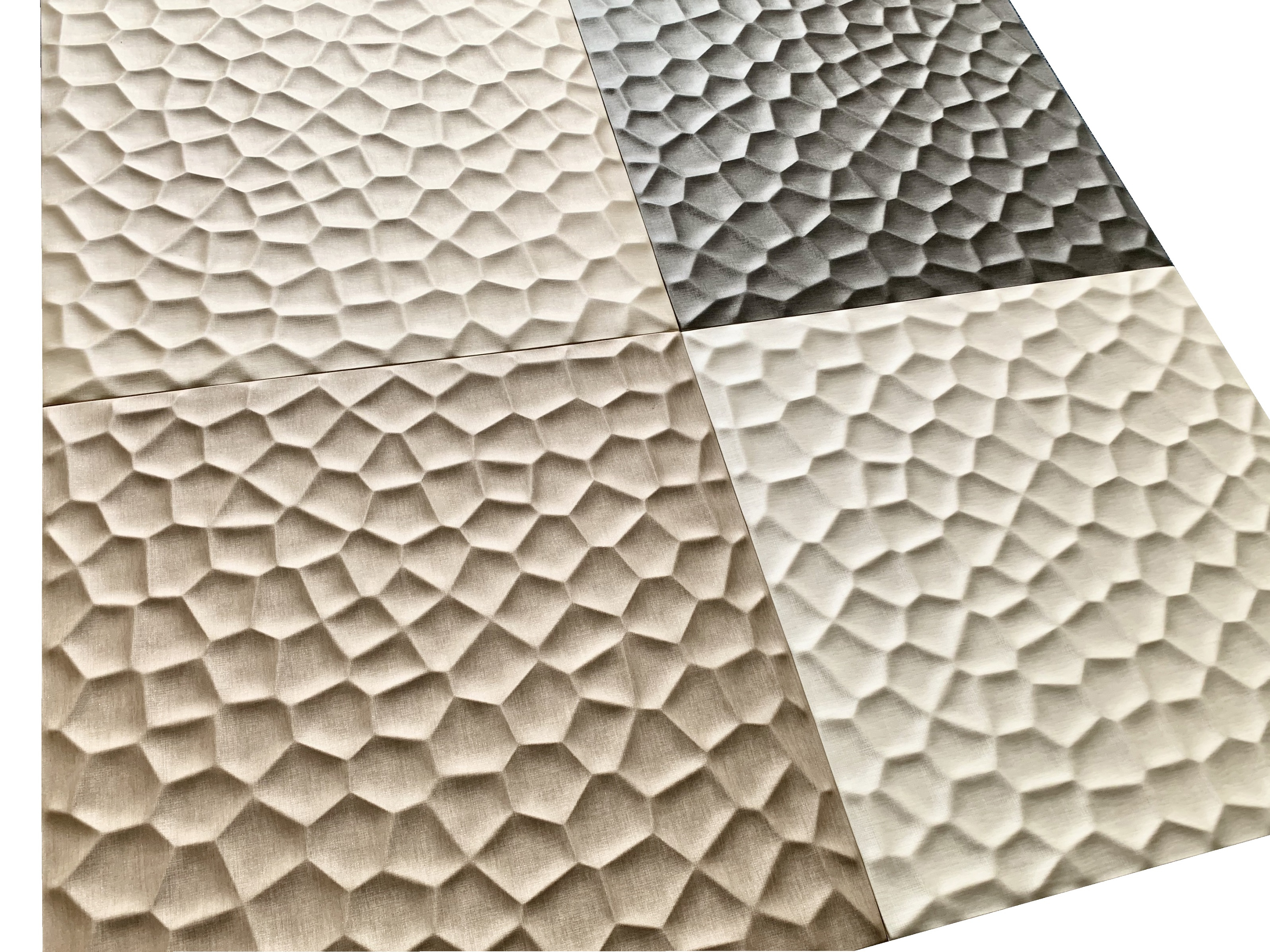 Eco Friendly Pork Liver Red KTV 3D Wall Panel