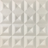 Lasted Design Pearl White Wall Finishing Wave Panel